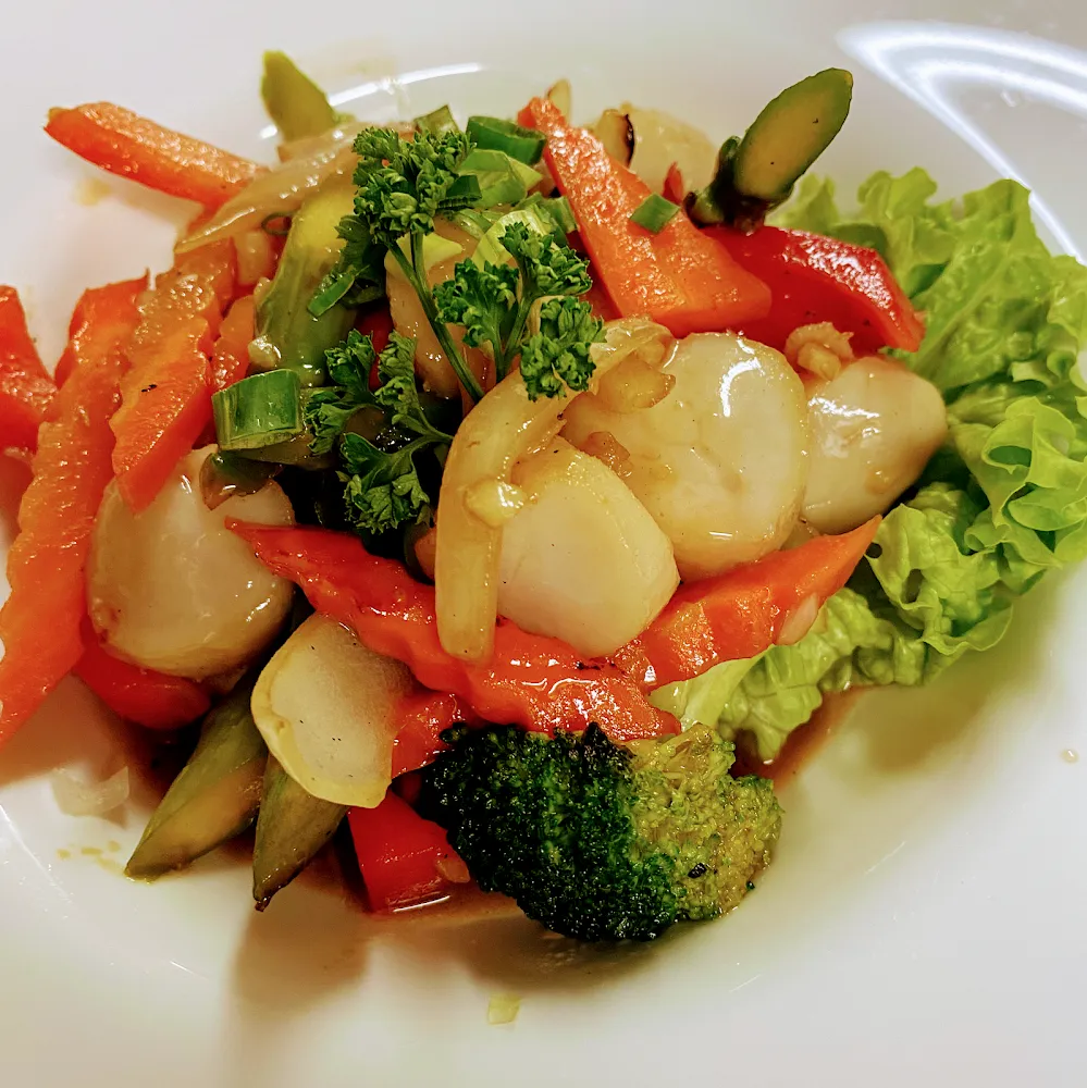 Noix de Saint Jacques Sautées